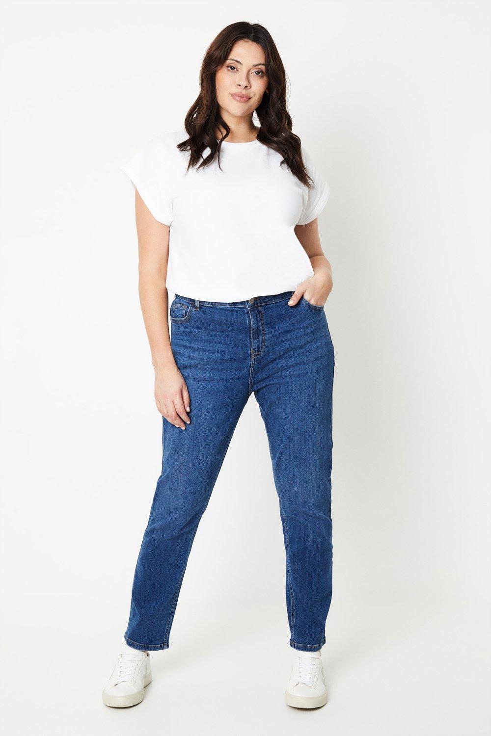 Womens Curve Comfort Stretch Slim Jeans